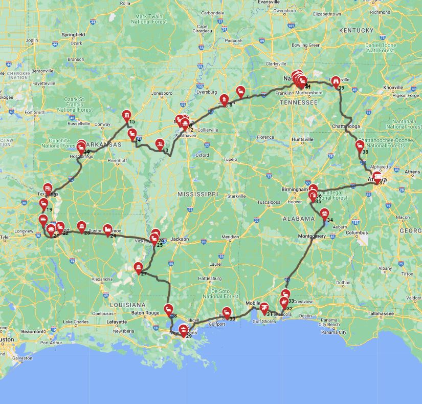 Nashville Roundtrip - the heart of the Bible Belt